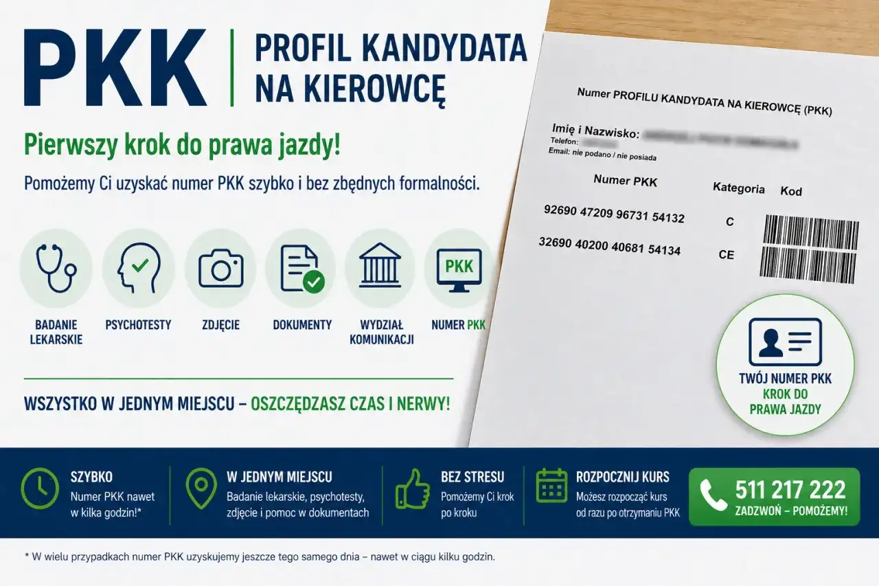 Jak załatwić PKK online? Dokumenty, czas i koszty