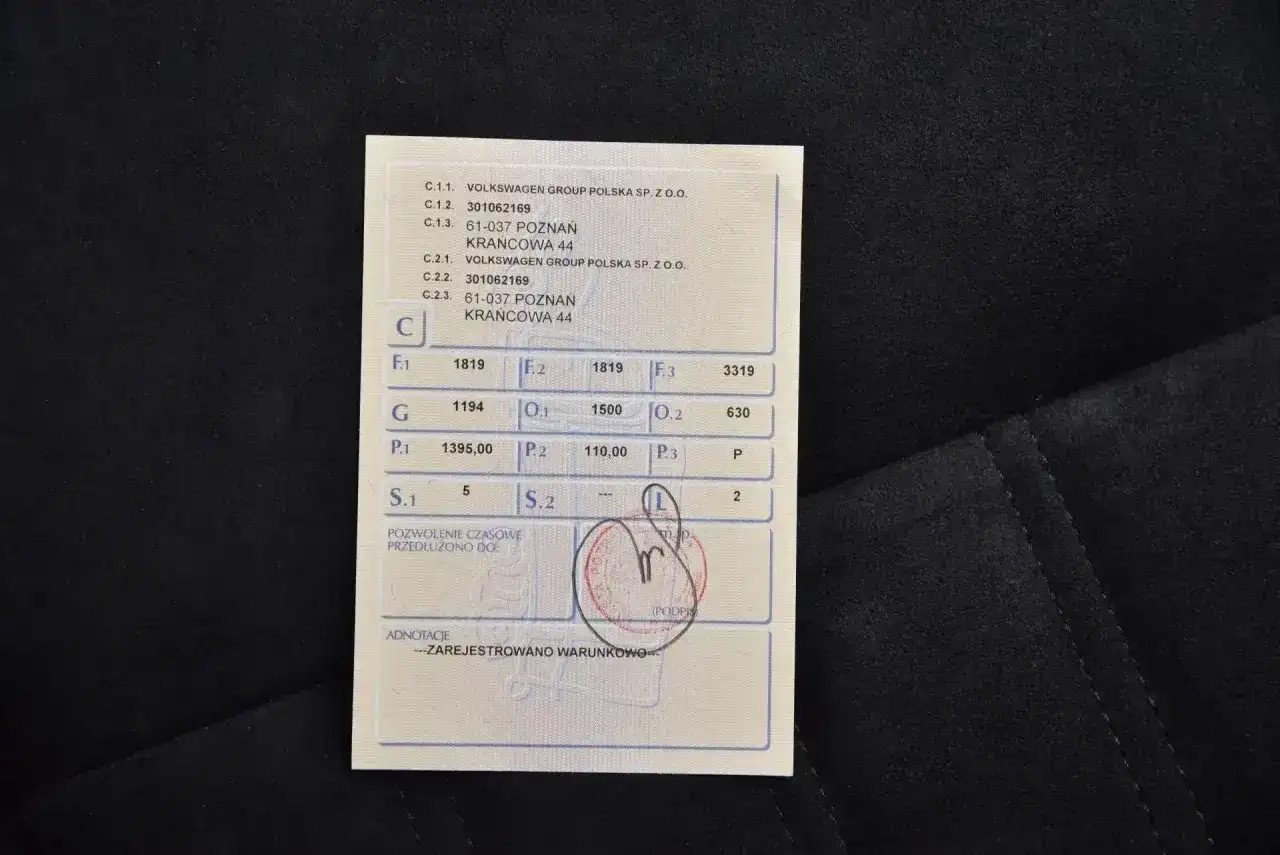 Miękki dowód rejestracyjny - ważność, koszt i zasady